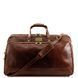 Trolley leather bag - Small size Tuscany Leather Bora Bora, Brown