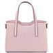 Leather tote - Small size Tuscany Leather Olimpia, Ballet Pink