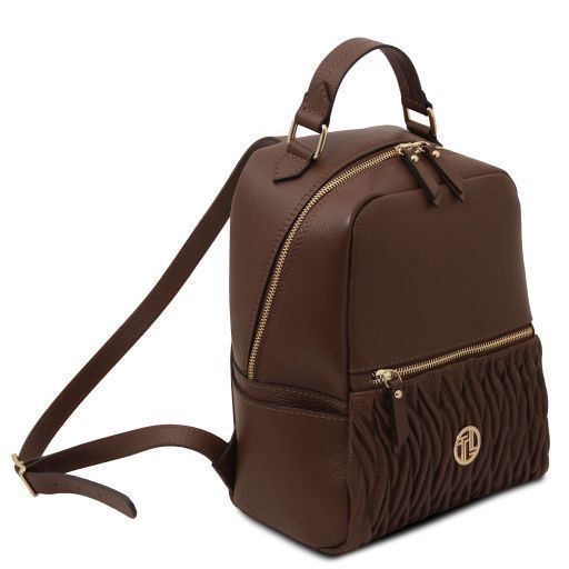 Women's leather Backpacks Tuscany Leather Chantilly