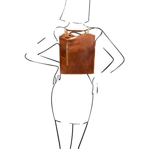 Women's leather Shoulder bag Tuscany Leather Patty