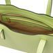 Leather tote - Small size Tuscany Leather Olimpia, Lime Green