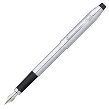 Fountain Pen Cross Century II Lustrous Chrome Stainless Steel - M AT3509-MS