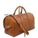 Leather travel duffle bag OSLO Tuscany Leather