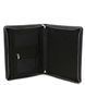 Leather document case with handle Tuscany Leather Costantino, Black