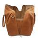 Travel leather duffle bag - Large size Tuscany Leather Lisbona, Natural