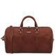 Leather travel duffle bag OSLO Tuscany Leather