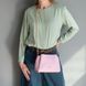 Leather handbag Tuscany Leather Abby, Ballet Pink