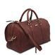 Leather travel duffle bag OSLO Tuscany Leather