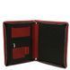 Leather document case with handle Tuscany Leather Costantino, Red