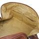 Leather travel duffle bag OSLO Tuscany Leather