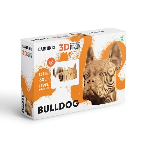 BULLDOG 3D Puzzle Cartonic