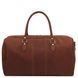 Travel leather duffle bag - Large size Tuscany Leather Lisbona, Brown