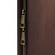 Leather document case with handle Tuscany Leather Costantino, Dark Brown