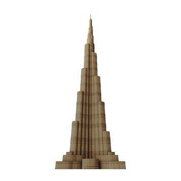 BURJ KHALIFA 3D Puzzle Cartonic