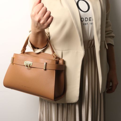Women's leather Tote Bag Tuscany Leather Maisy