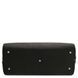 Travel leather duffle bag - Large size Tuscany Leather Lisbona, Black
