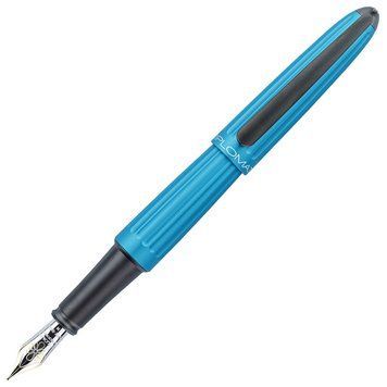 Diplomat Aero Fountain Pen Turquoise 14ct Gold Nib