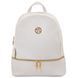 Soft leather backpack Tuscany Leather TL Bag, White