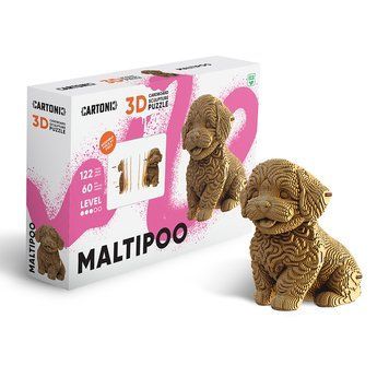 MALTIPOO 3D Puzzle Cartonic