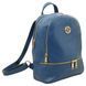 Soft leather backpack Tuscany Leather TL Bag, Denim