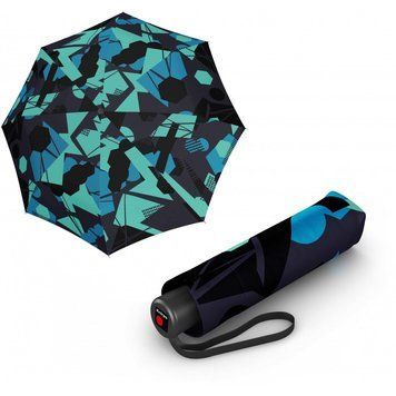 Umbrella Knirps A.050 Medium Manual Explore Aqua Kn95 7050 8573