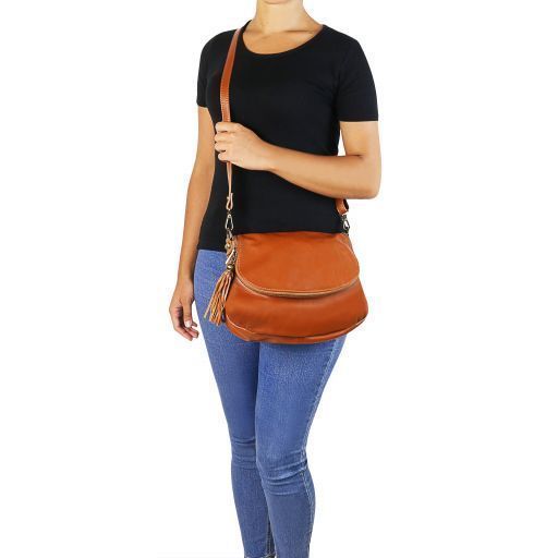 Women's leather Shoulder bag Tuscany Leather TL Bag