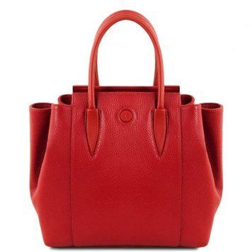Women's leather handbag Tuscany Leather Tulipan