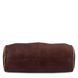 Travel leather duffle/Garment bag Tuscany Leather Antigua, Dark Brown