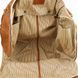 Travel leather duffle/Garment bag Tuscany Leather Antigua, Dark Brown