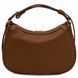 Soft leather handbag Tuscany Leather Hobl&ograve;, Cognac