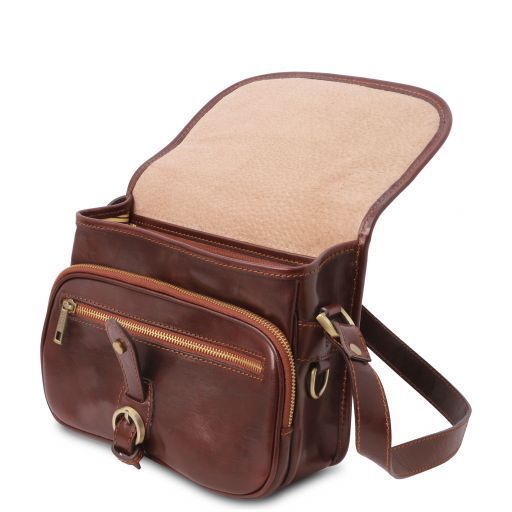Women's leather Shoulder bag Tuscany Leather Alessia