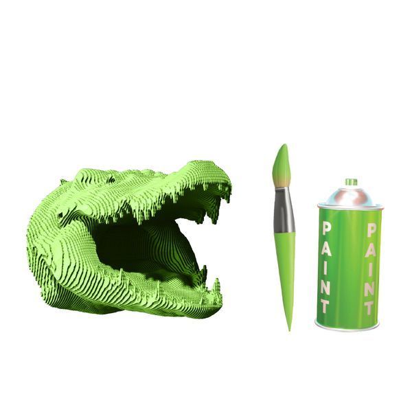 CROCODILE 3D Puzzle Cartonic