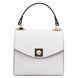 Leather handbag Tuscany Leather TL Bag, White