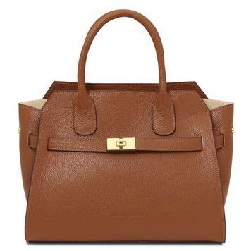 Women's leather Tote Bag Tuscany Leather Origami