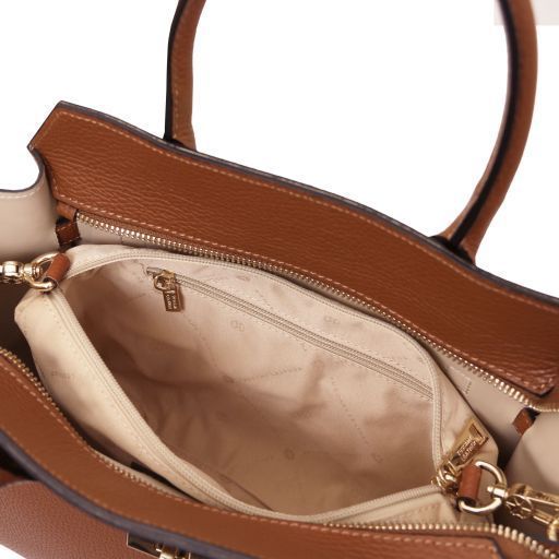 Women's leather Tote Bag Tuscany Leather Origami