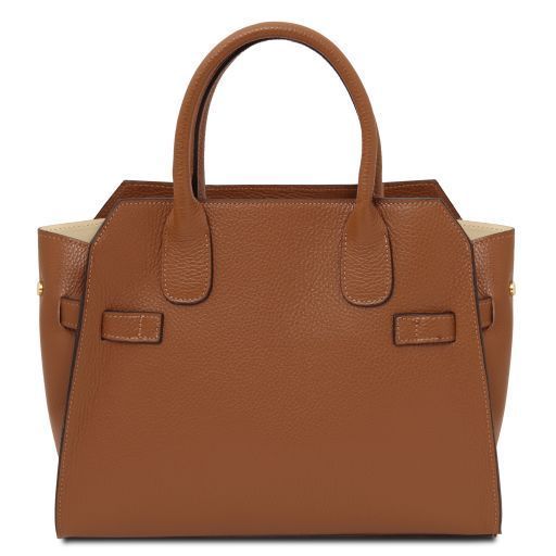 Women's leather Tote Bag Tuscany Leather Origami