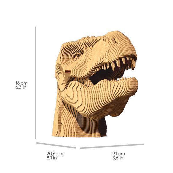 T-REX 3D Puzzle Cartonic
