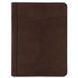 Leather document case with ring binder Tuscany Leather Augusto, Dark Brown