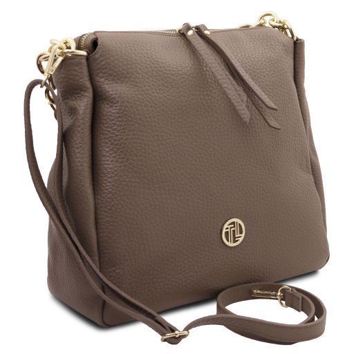 Women's leather Shoulder bag Tuscany Leather Amy
