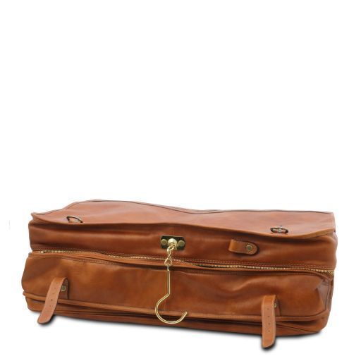 Garment leather bag Tuscany Leather Papeete, Natural