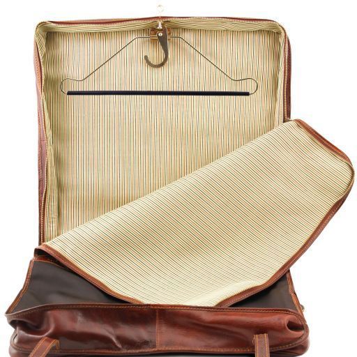 Garment leather bag Tuscany Leather Papeete, Natural