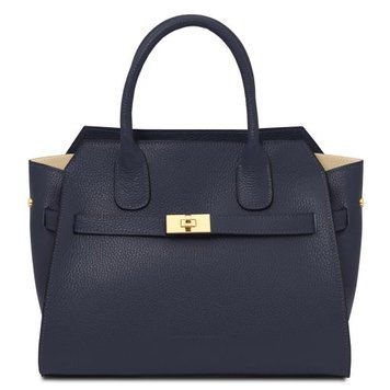 Women's leather Tote Bag Tuscany Leather Origami