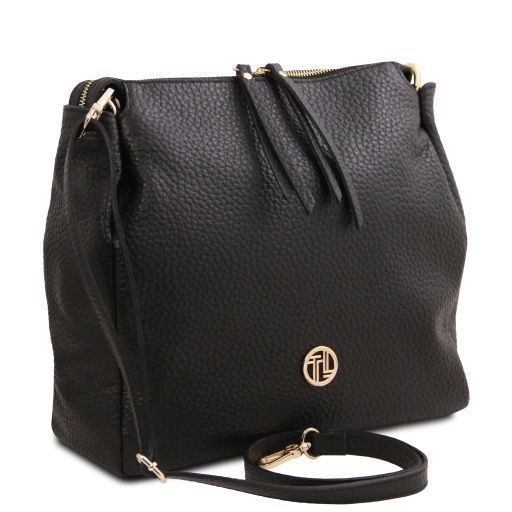 Women's leather Shoulder bag Tuscany Leather Amy