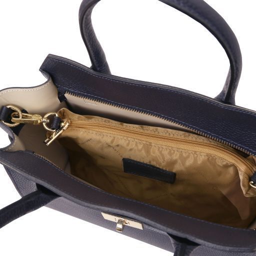 Women's leather Tote Bag Tuscany Leather Origami