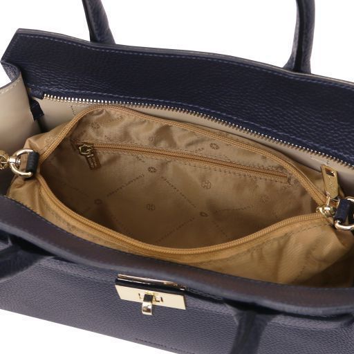 Women's leather Tote Bag Tuscany Leather Origami