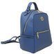 Soft leather backpack Tuscany Leather Prisma, Denim