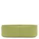 Leather clutch Tuscany Leather Parfait, Lime Green