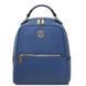 Soft leather backpack Tuscany Leather Prisma, Denim