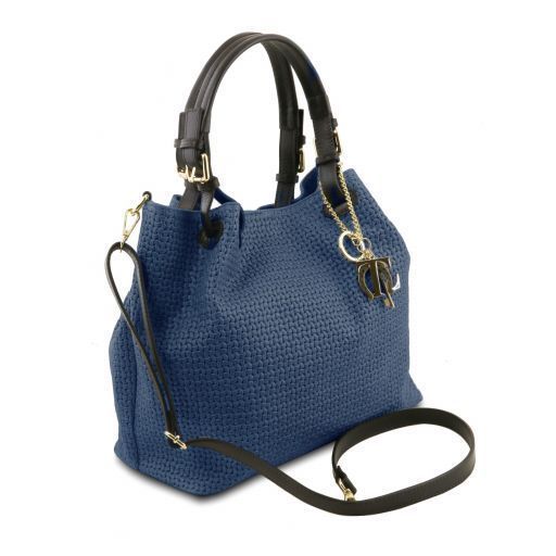 Women's leather Shoulder bag Tuscany Leather TL KeyLuck