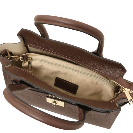 Women's leather Tote Bag Tuscany Leather Origami